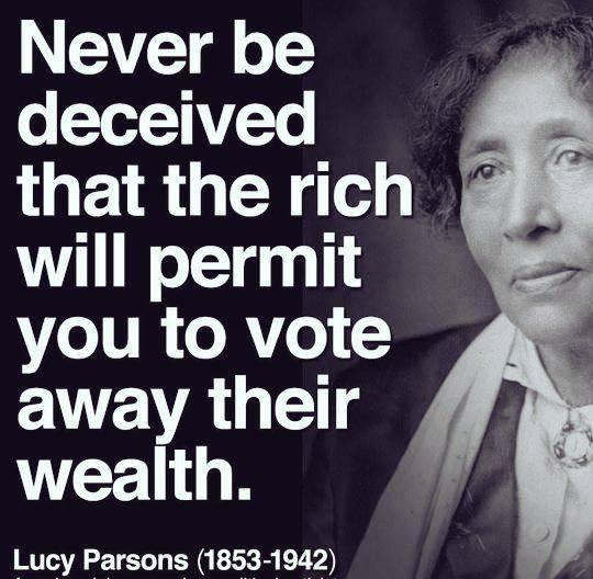 Vote away wealth