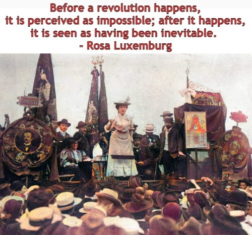 Striving for revolution